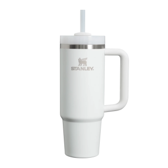 Термокружка Stanley Quencher H2.0 0,88 л с трубочкой, белая (10-11912-083)